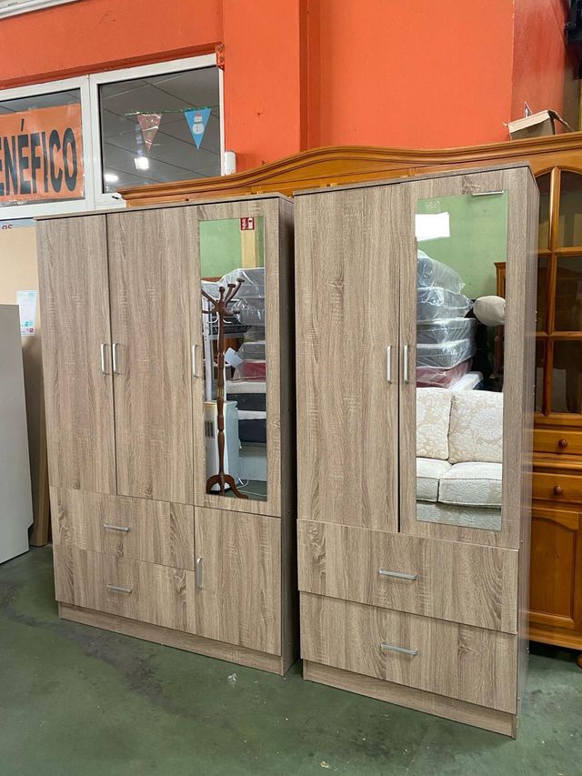 ARMARIOS NUEVOS DISPONIBLES EN BLANCO Y EN MARRON