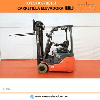CARRETILLA ELEVADORA ELECTRICA TOYOTA 1500 KG