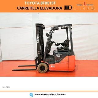 CARRETILLA ELEVADORA ELECTRICA TOYOTA 1500 KG