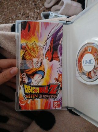 Juego dragón ball Z psp
