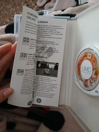 Juego dragón ball Z psp
