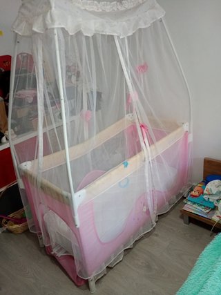 CUNA PRINCESA ROSA
