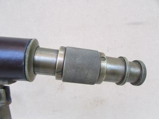 Catalejo antiguo barco trípode bronce monóculo