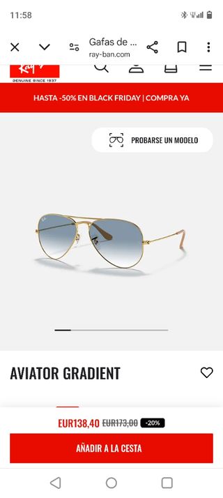 Rayban aviador