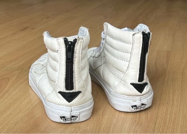 Zapatillas Vans 38 SK8 Hi leather zip