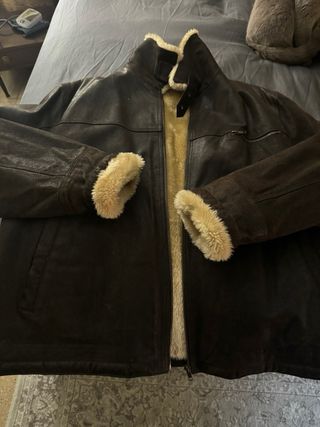 Cazadora aviador piel