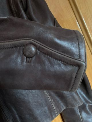 Cazadora de cuero