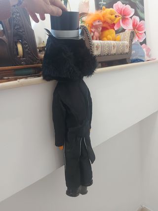 ROCKEFELLER PELUCHE VENTRILOCUO AÑOS 80