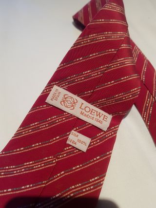 Corbata loewe vintage