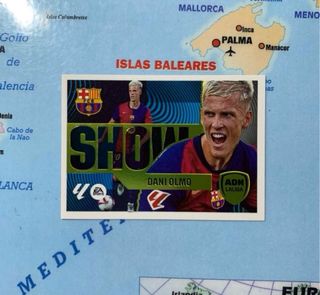Dani Olmo ADN show 6 Bis cromo liga este 24-25