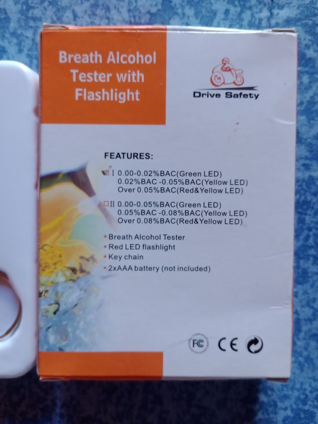 Alcool test.. portatile