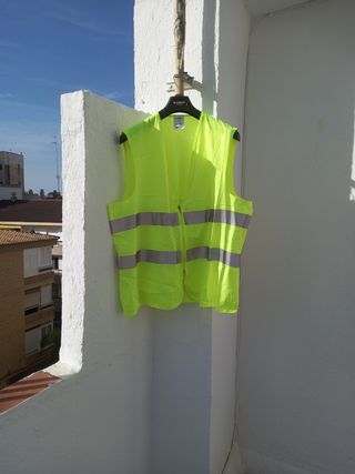 Chaleco reflectante de trabajo nuevo 