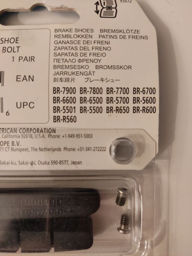 ZAPATAS SHIMANO DURA-ACE ULTEGRA 105