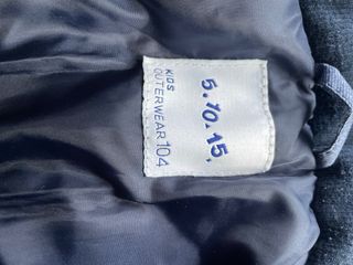 chaqueta de invierno para niño