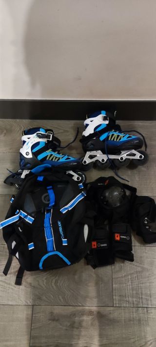 Patines en linea niño ajustables