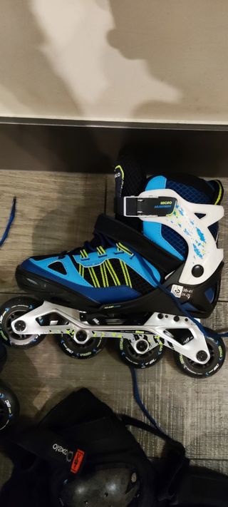 Patines en linea niño ajustables