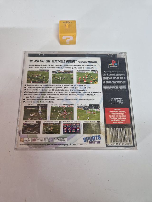 Jonah Lomu Rugby - Ps1 Play 1