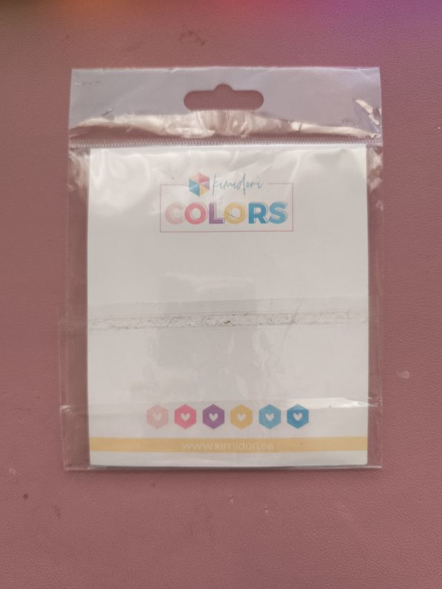 Sello kimidori colors fondo tarjetas PL