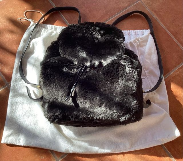 Mochila de piel de Prada