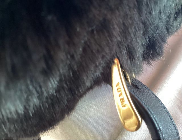 Mochila de piel de Prada