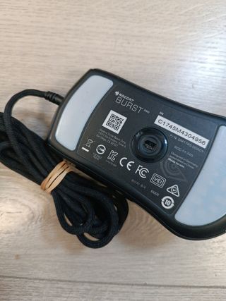 ROCCAT, USB, Burst Pro ratón para juegos, negro