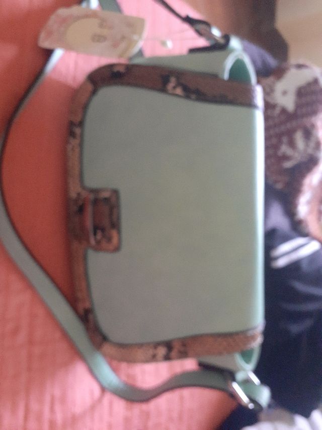 Borsa tracolla verde menta