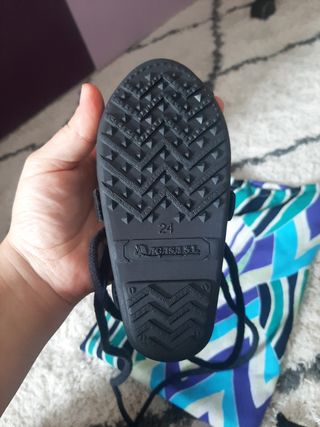 Zapato niño de casera