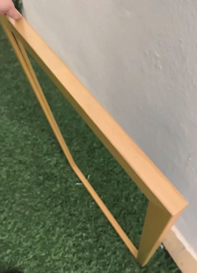 Espejos con marco de madera