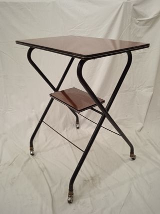 Tavolino laterale/Portariviste/Vintage/Anni '80