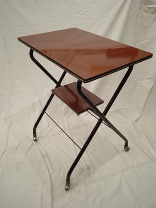 Tavolino laterale/Portariviste/Vintage/Anni '80