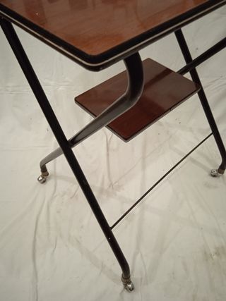 Tavolino laterale/Portariviste/Vintage/Anni '80