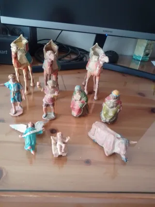 Figuras plástico Belén Nacimiento