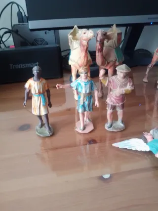 Figuras plástico Belén Nacimiento