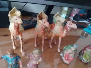 Figuras plástico Belén Nacimiento