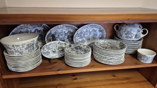 Vajilla vintage San Claudio