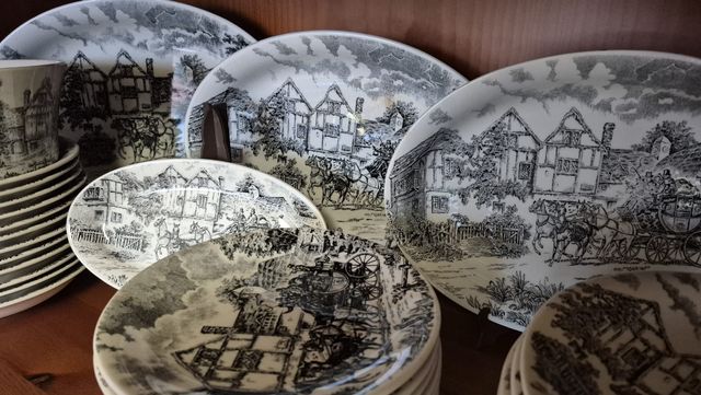 Vajilla vintage San Claudio