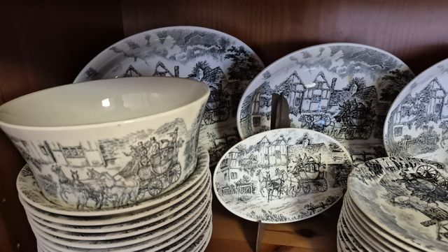 Vajilla vintage San Claudio