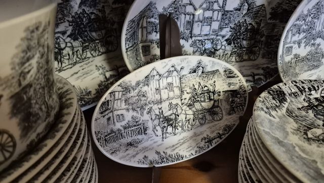 Vajilla vintage San Claudio