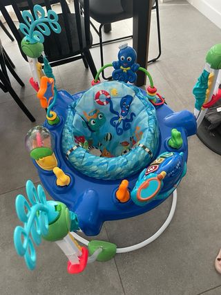 Saltador y centro de actividades