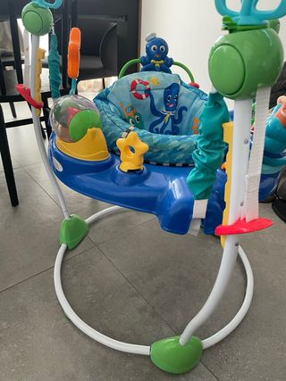 Saltador y centro de actividades