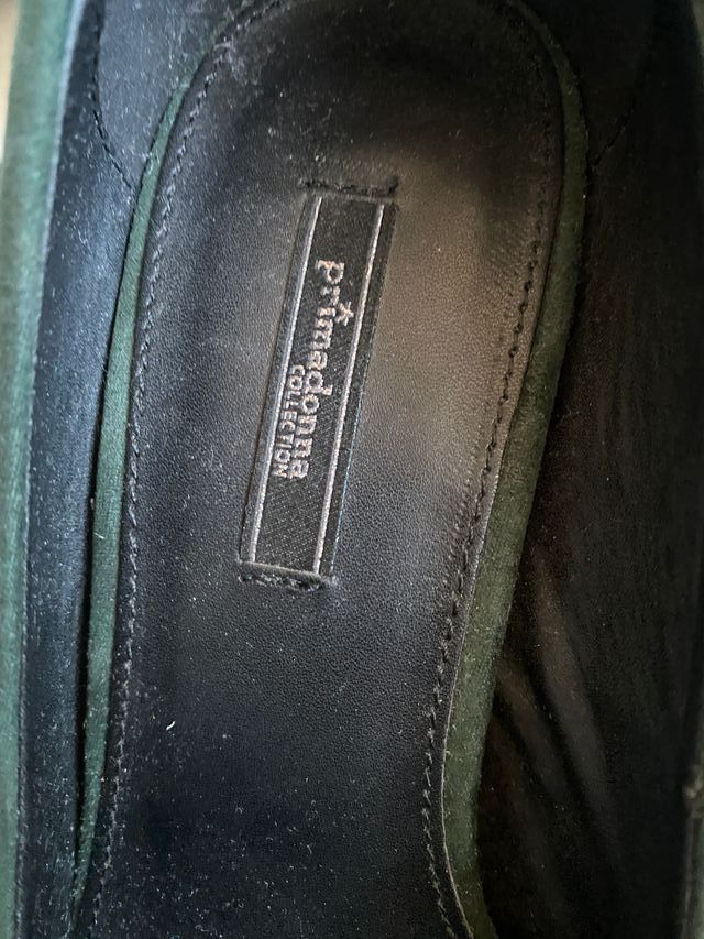 Primadonna tacchi alti decolletè verde scuro 40