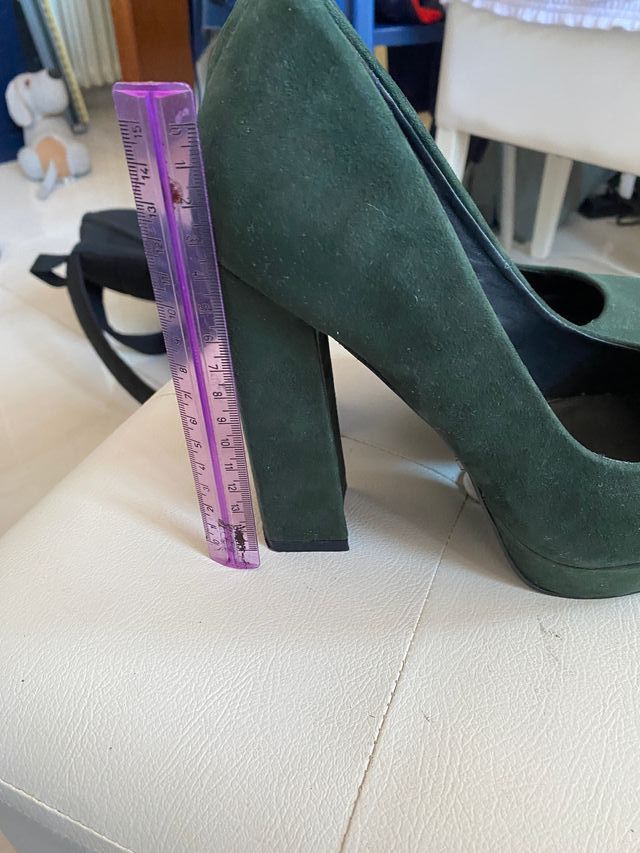 Primadonna tacchi alti decolletè verde scuro 40