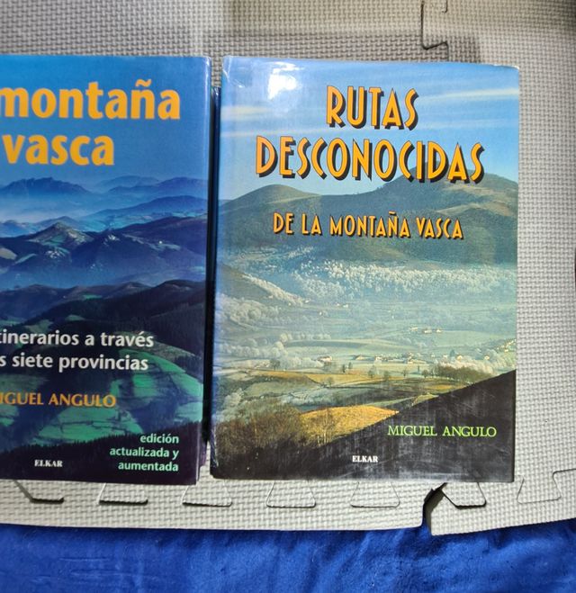 Pack Libros Montaña vasca Miguel Angulo