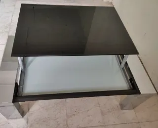 Mesa centro comedor elevable