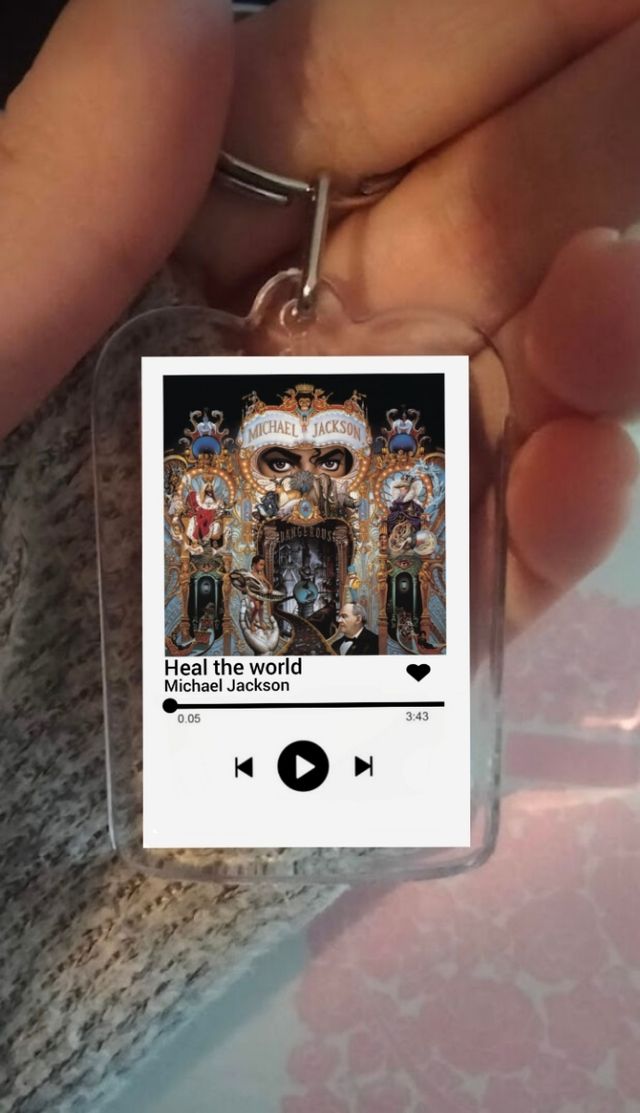 Portachiave di "Michael Jackson"