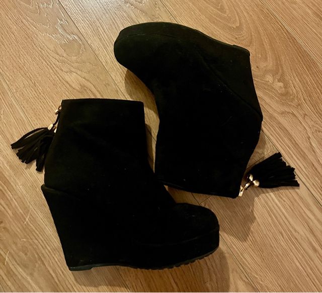 Botas negras super cómodas