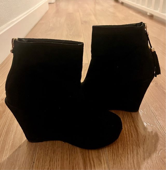 Botas negras super cómodas