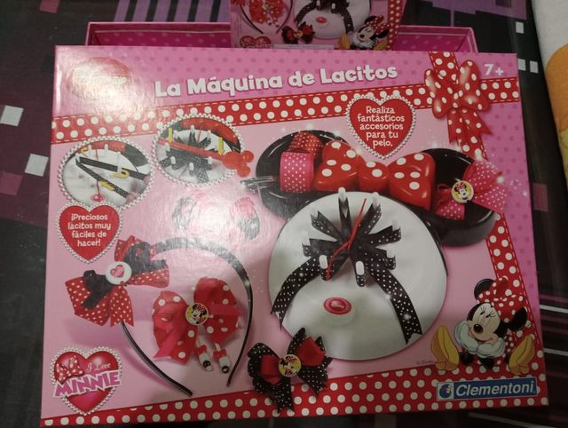 Maquina de hacer lacitos Minnie
