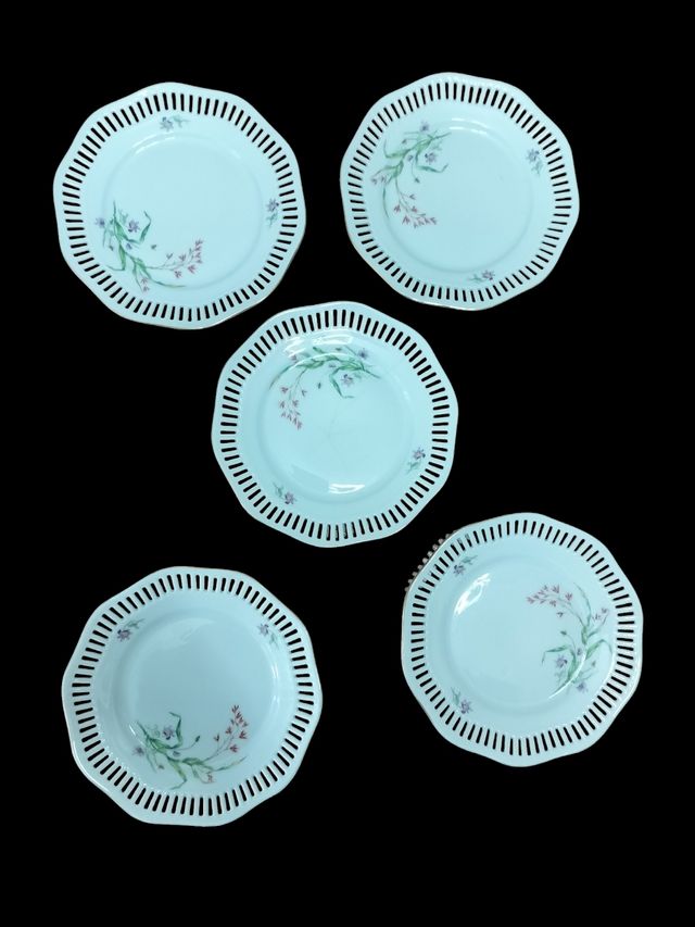 Set piatti Bavaria dessert porcellana