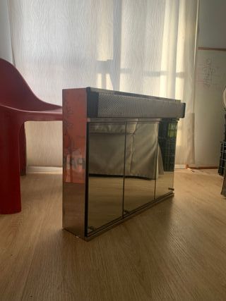 mueble espejo de baño retro